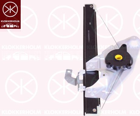 Klokkerholm 00311902 - Підйомний пристрій для вікон autozip.com.ua