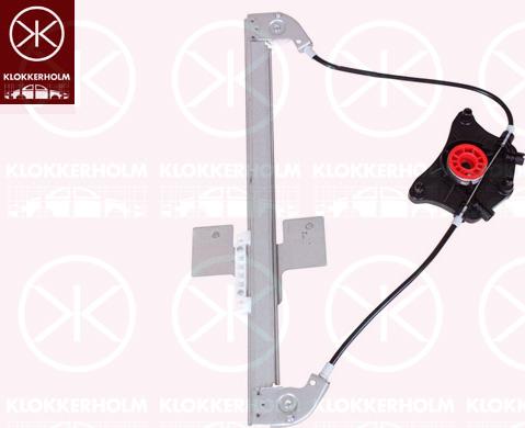 Klokkerholm 00271902 - Підйомний пристрій для вікон autozip.com.ua