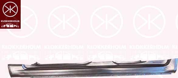 Klokkerholm 0111012 - Підніжка, накладка порога autozip.com.ua