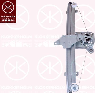 Klokkerholm 16811801 - Підйомний пристрій для вікон autozip.com.ua
