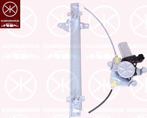 Klokkerholm 16381804 - Підйомний пристрій для вікон autozip.com.ua