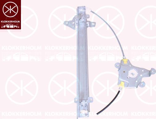 Klokkerholm 16381806 - Підйомний пристрій для вікон autozip.com.ua