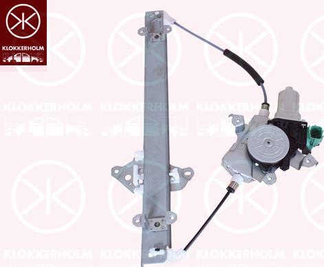 Klokkerholm 16381802 - Підйомний пристрій для вікон autozip.com.ua