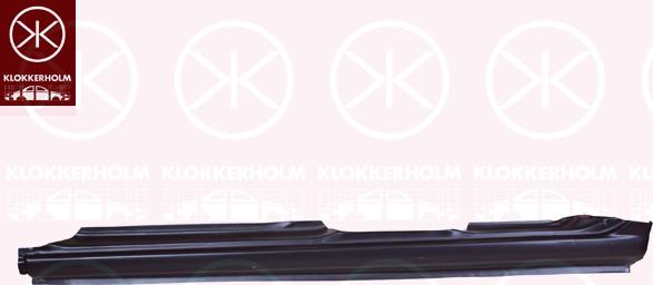 Klokkerholm 1632012 - Підніжка, накладка порога autozip.com.ua