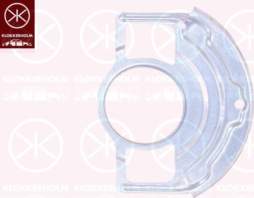Klokkerholm 1670370 - Відбивач, диск гальмівного механізму autozip.com.ua