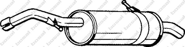 Klokkerholm 190-179 - Глушник вихлопних газів кінцевий autozip.com.ua