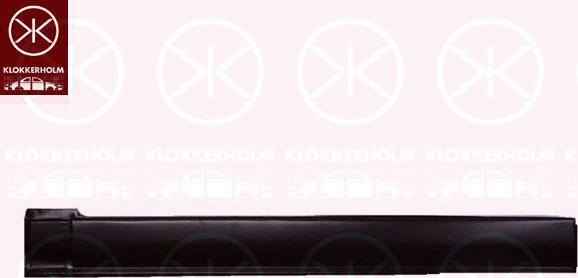 Klokkerholm 8137002 - Підніжка, накладка порога autozip.com.ua