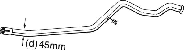 Klokkerholm 889-497 - Ремонтна трубка, каталізатор autozip.com.ua