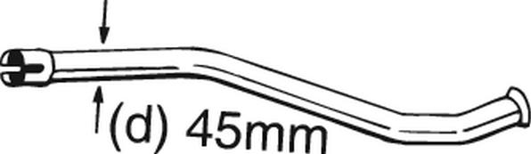 Klokkerholm 889-150 - Ремонтна трубка, каталізатор autozip.com.ua