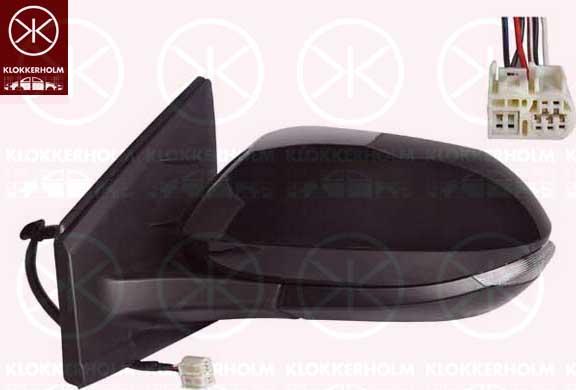 Klokkerholm 82011041 - Зовнішнє дзеркало autozip.com.ua