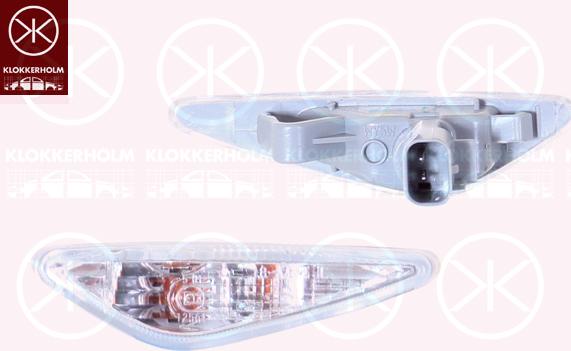 Klokkerholm 34520602 - Бічний ліхтар, покажчик повороту autozip.com.ua