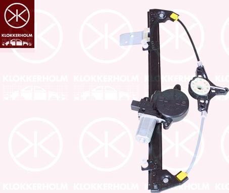 Klokkerholm 34811901 - Підйомний пристрій для вікон autozip.com.ua