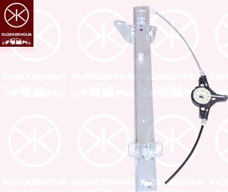 Klokkerholm 34811801 - Підйомний пристрій для вікон autozip.com.ua