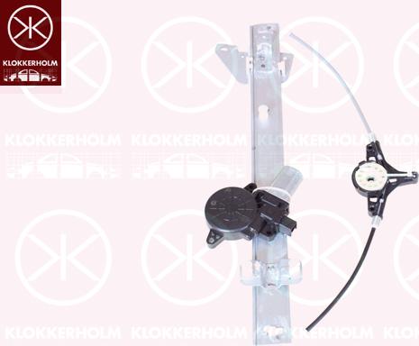 Klokkerholm 34811803 - Підйомний пристрій для вікон autozip.com.ua