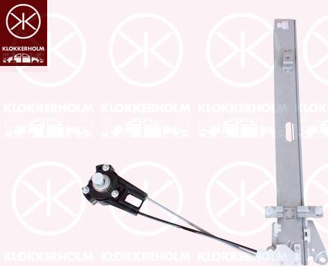 Klokkerholm 34321801 - Підйомний пристрій для вікон autozip.com.ua