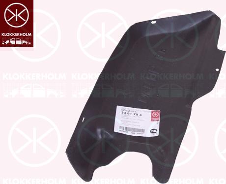 Klokkerholm 3081794 - Кожух двигуна autozip.com.ua