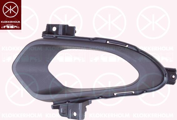 Klokkerholm 3268913 - Решітка вентилятора, буфер autozip.com.ua