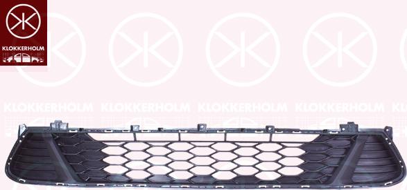 Klokkerholm 3262990 - Решітка радіатора autozip.com.ua