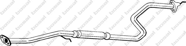 Klokkerholm 292-119 - Середній глушник вихлопних газів autozip.com.ua