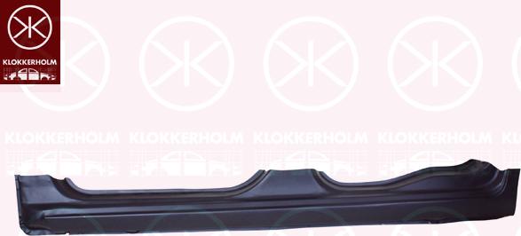 Klokkerholm 2556011 - Підніжка, накладка порога autozip.com.ua