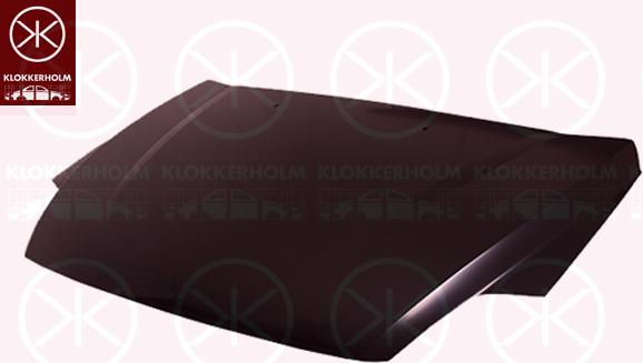 Klokkerholm 2556281 - Капот двигуна autozip.com.ua