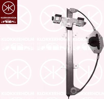 Klokkerholm 25641804 - Підйомний пристрій для вікон autozip.com.ua