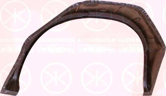 Klokkerholm 2515555 - Колісна ніша autozip.com.ua