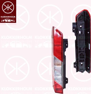 Klokkerholm 25120714A1 - Задній ліхтар autozip.com.ua