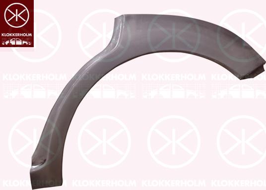 Klokkerholm 2534581 - Боковина autozip.com.ua