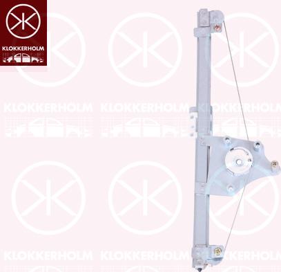 Klokkerholm 25351901 - Підйомний пристрій для вікон autozip.com.ua