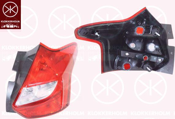 Klokkerholm 25360714 - Задній ліхтар autozip.com.ua