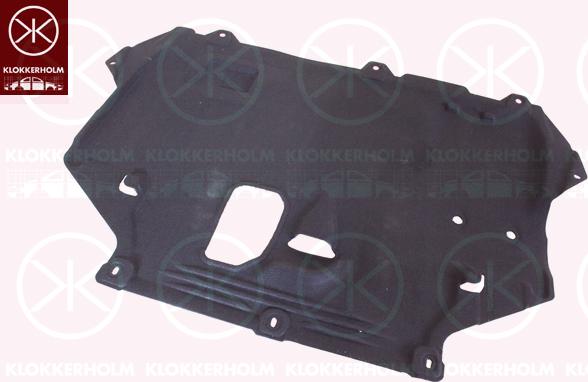 Klokkerholm 2536795 - Кожух двигуна autozip.com.ua