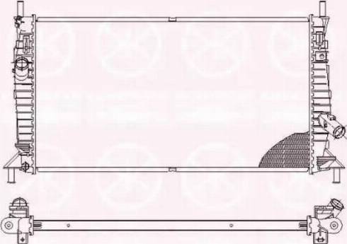Klokkerholm 2533302368 - Радіатор, охолодження двигуна autozip.com.ua