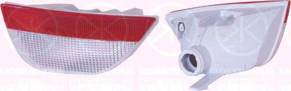 Klokkerholm 25320788 - Фара заднього ходу autozip.com.ua