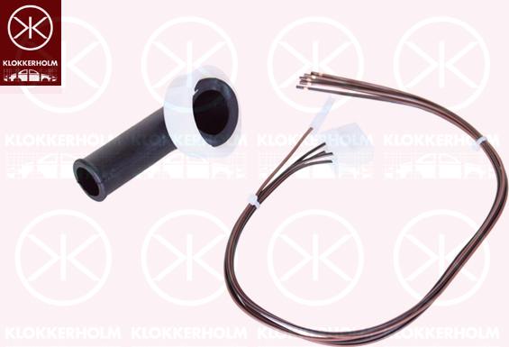 Klokkerholm 20960070 - Комплект проводів, задній ліхтар autozip.com.ua