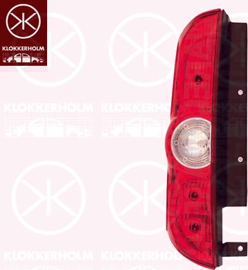 Klokkerholm 20430703A1 - Задній ліхтар autozip.com.ua
