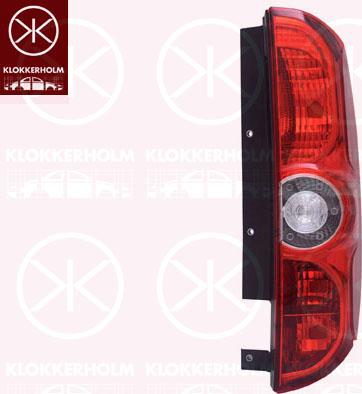 Klokkerholm 20430714 - Задній ліхтар autozip.com.ua