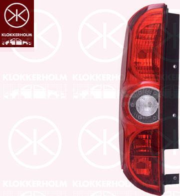 Klokkerholm 20430713 - Задній ліхтар autozip.com.ua