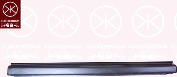 Klokkerholm 2035011 - Підніжка, накладка порога autozip.com.ua
