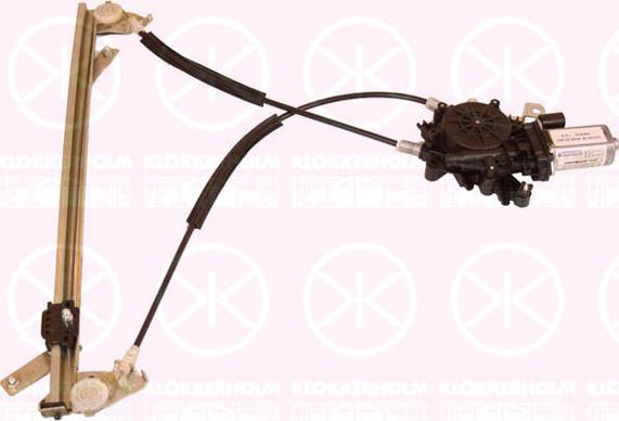 Klokkerholm 20361902 - Підйомний пристрій для вікон autozip.com.ua