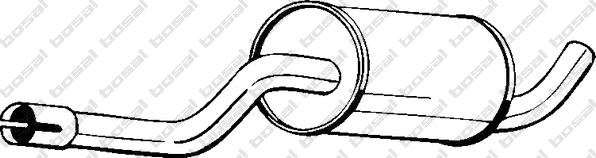 Klokkerholm 235-017 - Середній глушник вихлопних газів autozip.com.ua