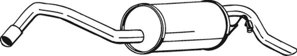 Klokkerholm 279-559 - Глушник вихлопних газів кінцевий autozip.com.ua
