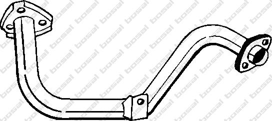 Klokkerholm 792-651 - Труба вихлопного газу autozip.com.ua