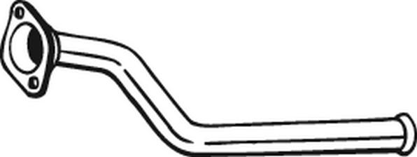 Klokkerholm 750-081 - Труба вихлопного газу autozip.com.ua
