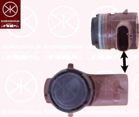 Klokkerholm 78019005 - Датчик, система допомоги при парковці autozip.com.ua