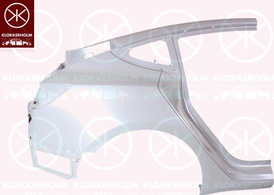 Klokkerholm 7802512 - Боковина autozip.com.ua