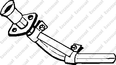 Klokkerholm 728-429 - Труба вихлопного газу autozip.com.ua