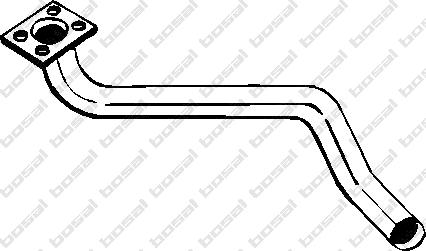 Klokkerholm 773-867 - Труба вихлопного газу autozip.com.ua