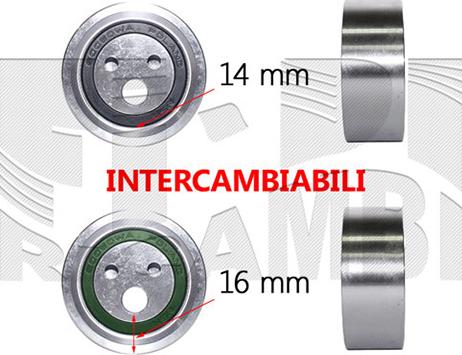 KM International FI5600 - Натяжна ролик, ремінь ГРМ autozip.com.ua