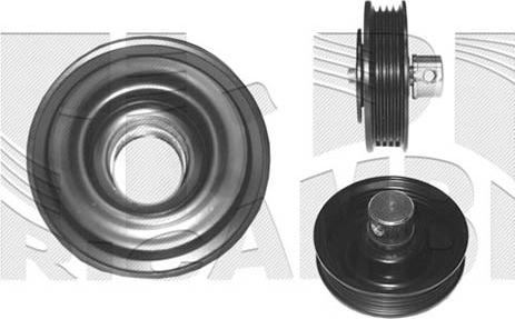KM International FI13970 - Паразитний / провідний ролик, поліклиновий ремінь autozip.com.ua